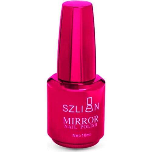 New 18ml Gorgeous Mirror Effect Nail Polish Magic Metallic Lacquer Nail Polish Chrome Nail Art Polish Varnish Nail Polish