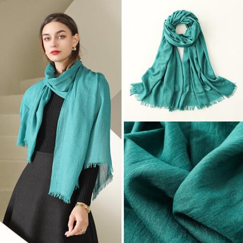 2021 spring and autumn luxury fashion lady organza cut scarf cotton linen lace Mosaic leaf pattern silk scarf shawl wholesale