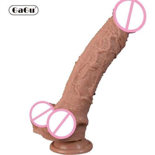 GaGu Huge dildo Realistic Simulation penis large suction cup fake penis adult apparatus adult toys dildo No Vibrators big dildos