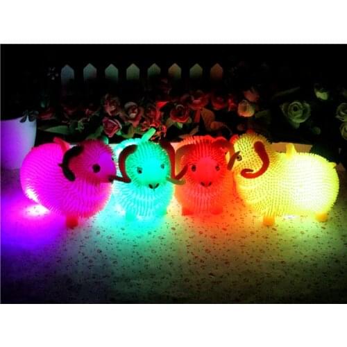 Boule Lumineuse Sheep Vent Ball Hit China Pleasant Goat Flash Luminous Toy Toys To Unisex Flashing 2021