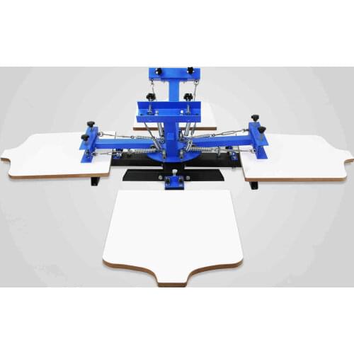 VEVOR Silk Screening Screenprint Press Screen Printing Machine 4 Color 4 Station