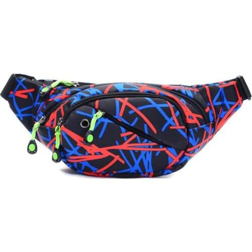 Unisex Waist Pack Outdoor Camouflage Outdoor Waist Bag Men Women Casual Waterproof Waist Pack Bicycle Cycling Sport Belt Bag