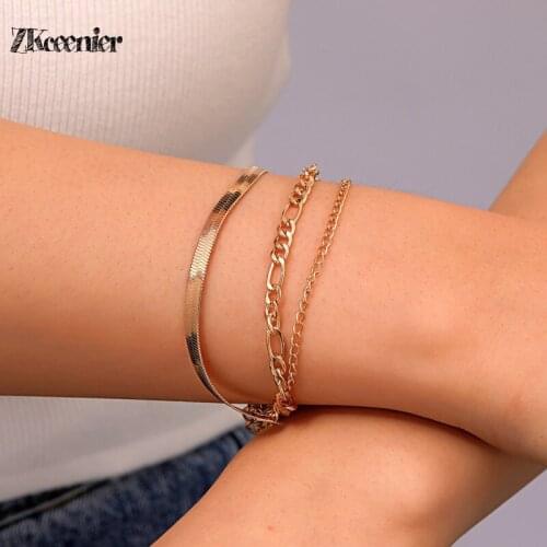 Металлические браслеты Zkceenier China At AliExpress