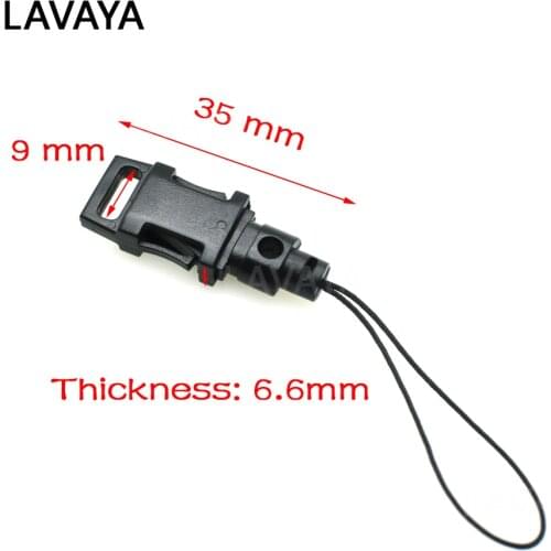 1pcs Detachable Buckle For Lanyard Worker Tag ID Card Holder Lanyard Accessories Mobile phone buckle Webbing Size 9mm
