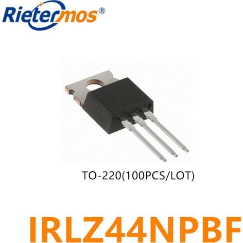 100PCS IRLZ44NPBF IRLZ44N IRLZ44 TO220 MADE IN CHINA
