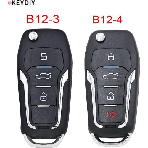 2PCS,KD B12 Luxury KEYDIY Original Universal B Series Remote Control B12-3 B12-4 KD900/URG200/KD-X2 Key Programmer F Style