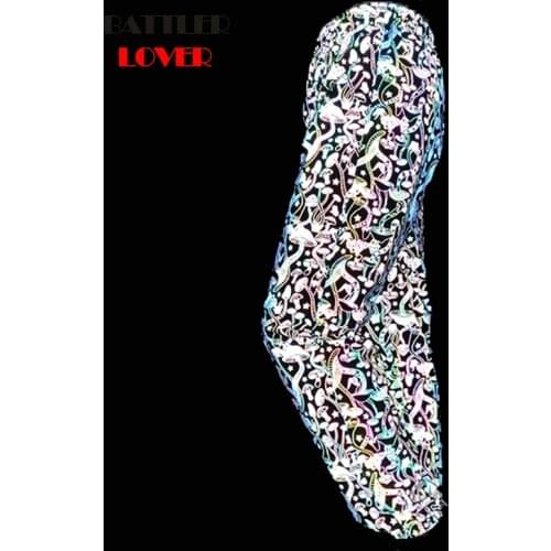 3D Mushroom Reflective Pants Men 2019 Brand Hip Hop Dance Fluorescent Trousers Casual Harajuku Night Light Sporting Jogger Pants