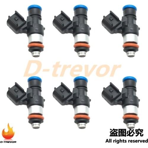 6Pcs Fuel Injector 0280158258 For Polaris ACE Sportsman SP 570 RZR 570 900 XP