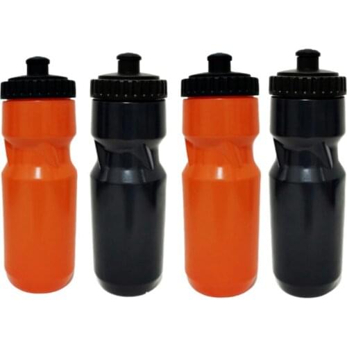 4 Pack 700Ml Large Capacity Sport Water Bottles Leakproof Non Drip Spout Ergonomic Grip Handle