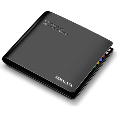 Dante Black Wallets
