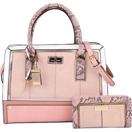 Women Bags Set 2 Pcs Leather Handbag Women Tote Bag Ladies Shoulder Bag for Women 2021 Messenger Bag Sac a Main