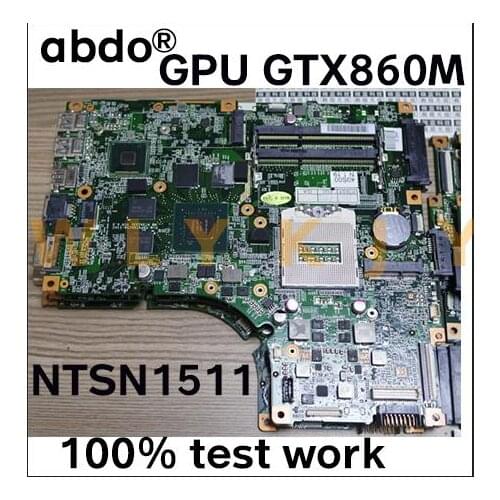 NTSN1511 for Waratahs k660D main Board Silver Soul T1 Mr. X6S Vulcan V5 notebook motherboard GPU GTX860M 2G 100% test wor