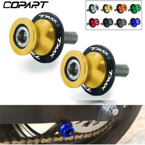 Motorcycle M6 Swingarm Spools Slider Rear Swing Arm Stand Screws Paddock For Yamaha T MAX TMAX 500 530 T-MAX 530 DX SX 2004-2020