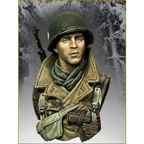 New Unassembled 1/10 ancient warrior man bust Resin Figure Unpainted Model Kit