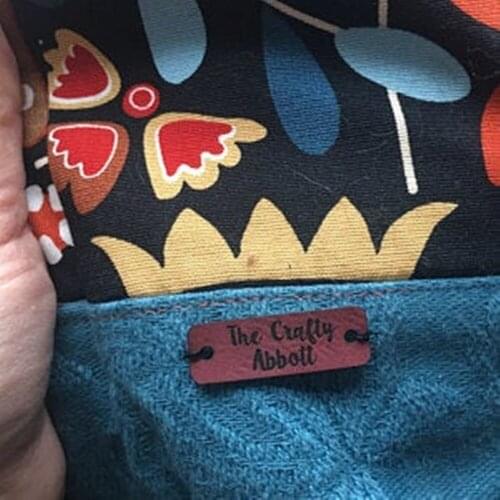 Personalized labels, Custom Labels , Knitting Labels, Labels for Handmade Products,leather tags for crochet