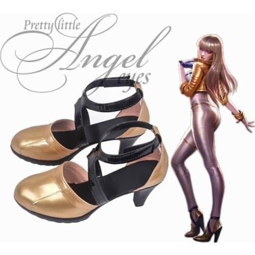 Popular game League of legends LOL KDA Kaisa Cosplay Shoes Party Custom Made Shoes