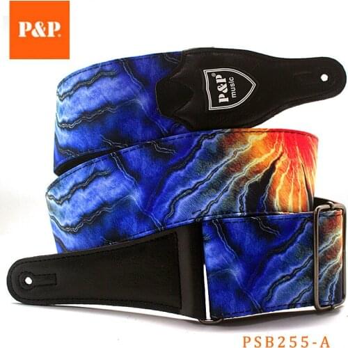 P&P Factory Direct Guitar with Widened Guitar Bass Strap Thick Guitar Strap 137CM*6.25CM