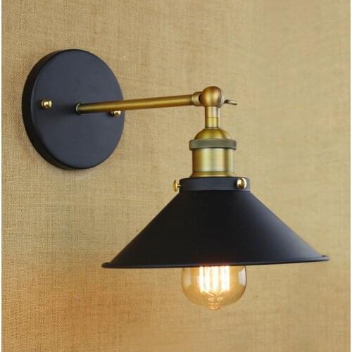 Antique Rustic Vintage Wall Light Fixtures Wandlampen Style Loft Industrial Wall Lamp Sconce Lampara Pared Arandela