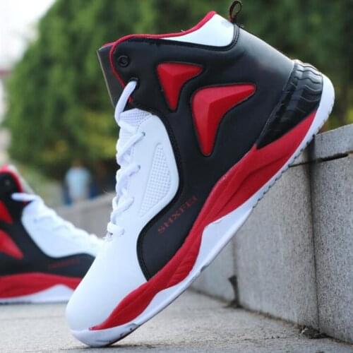 WaterMonkey Hot Sale Basketball Shoes Comfortable High Top Training Boots Ankle Boots Outdoor Men Sneakers Athletic Sport shoes