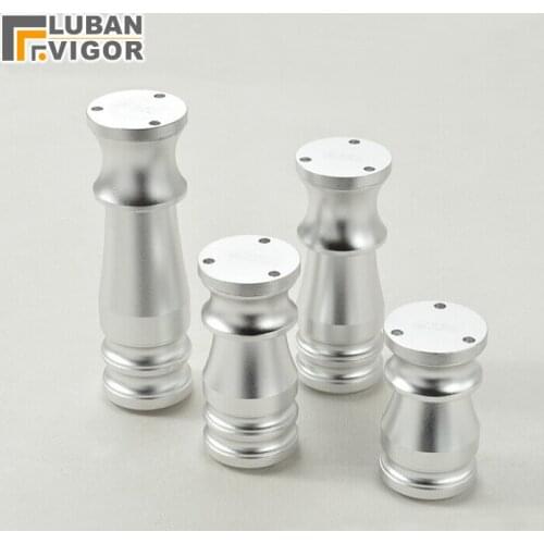 High quality,Silver color, Space aluminum furniture legs, adjustable height,for cabinets,sofa,bed,table, legs,furniture hardware