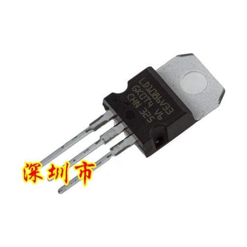 10pcs/lot LD1086V33 LD1086-3.3 TO-220