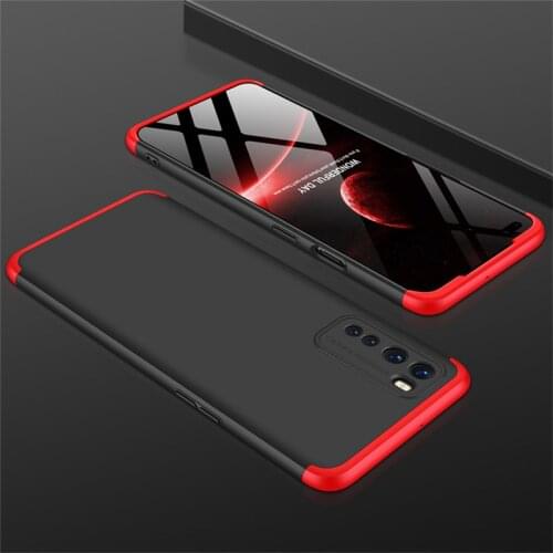 3 IN 1 Case for Oneplus Nord Case 360 Full Protection Shockprrof Matte Cover for One Plus Nord for Oneplus Nord 6.44" Coque capa