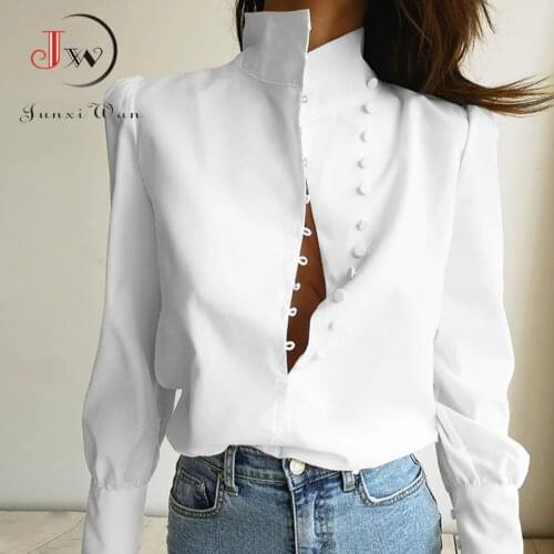 Junxi Wan Blouses With Sleeves