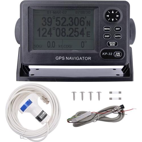 KP-32 GPS Navigation 4.5 inch LCD Display GPS/SBAS Marine Navigator Waterproof High Quality Marine Parts Newest Type
