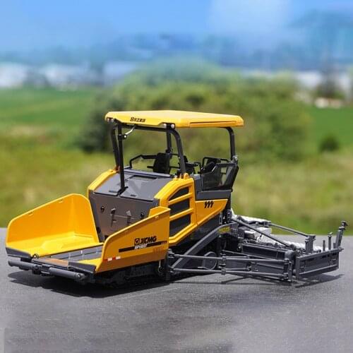 Diecast 1:35 Scale XCMG RP1005T Paver Alloy Engineering Machinery Car Model Metal Collection Souvenir Ornaments Display