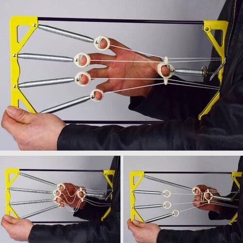 Finger Splint Protector Orthotics Medical Hand Rehabilitation Training Joint Brace for Stroke Hemiplegia Patient Tendon Exercise