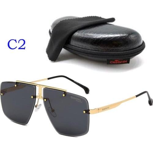 1016 Carrera Sunglasses Men Vintage Retro Sports Driving Sun Glasses Oversize Colorful Outdoor Eyewear gafas de sol hombre
