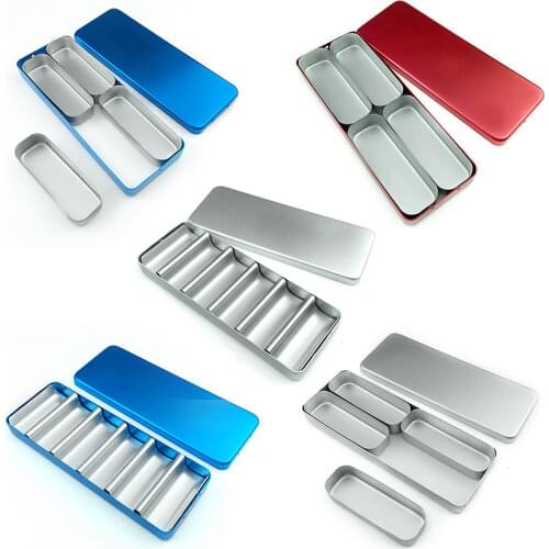 Dental Lab Supplies Box for Bur H /K Files Holder Block Sterilizer Case Disinfection Endo Box