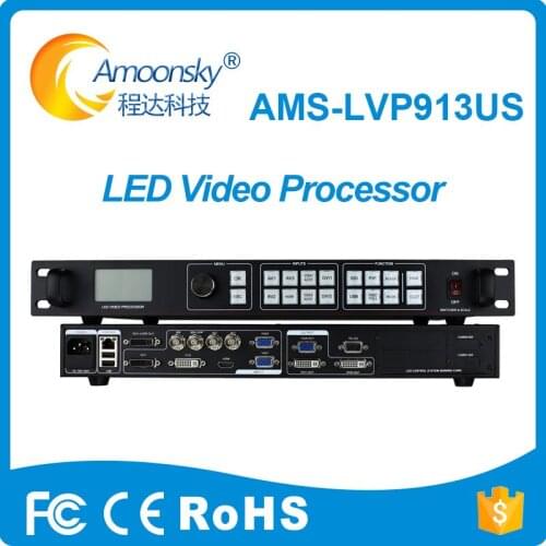 LED video Processor LVP913US like nova VX4S vdwll processor support linsn colorlight control system use in panel display p5/p3.5
