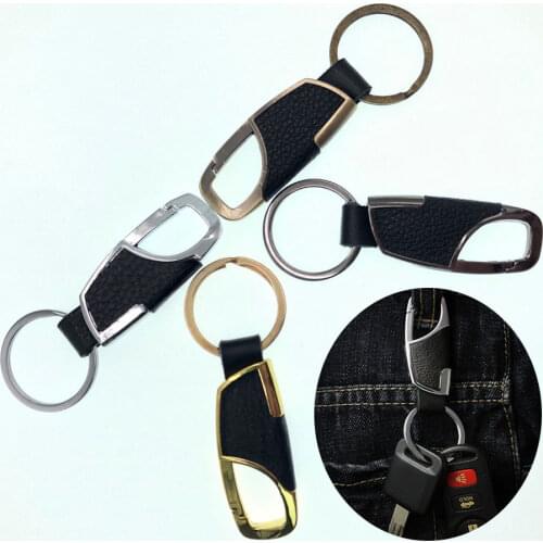 Car styling Universal Fashion Creative Metal Car Keyring Keychain Key Chain Ring Keyfob Gift