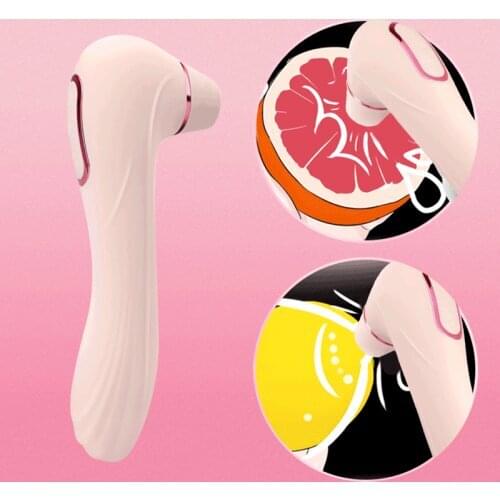 USB Rechargeable Oral Clitoris Vibrator Nipple Sucker Breast Enlarge Massager G Spot Clit Vagina Stimulator Sex Toys for Women