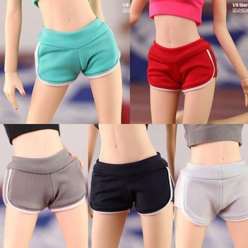 In Stock 7 Colors 1/6 Scale Female Soldier Figure Accessory JOA-44 Sports Shorts Yoga Pants Knitted Model for 12 inches Body