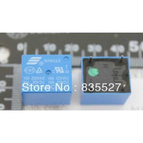 20PCS/LOT SRD-5VDC-SL-C Songle relay T73-5V new original authentic five-leg