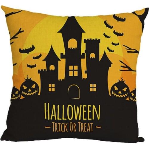 40x40cm 45x45cm Happy Halloween Pillowcase Throw Cushion Pillow Cover Printing Cushion Pillow Case Bedroom Office 12