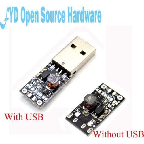 8W USB Boost Adjustable Regulator 5V to 9V/12V Step Up Converter Module Power Supply Module