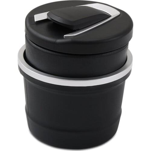 Car Ashtray Portable LED Light Cigarette Smoke Ashes Holder for Car Flame Retardant High Quality Ash tray Car Accessories