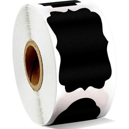 Chalkboard Labels-150pcs Waterproof Reusable Blackboard Stickers Marker for Mason Jars, Parties Decoration, Weddings, Storage