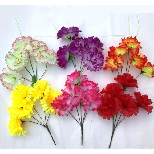 Tomb-sweeping supplies tin foil ritual supplies simulation flower chrysanthemum Asian customs Buddhism temple random color