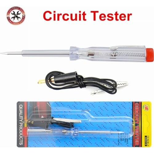 Newest DC 6V / 12V Car Circuit Tester Pen Voltage Electrical Auto Automotive Light Probe Pen Detector Diagnostic Test Tool