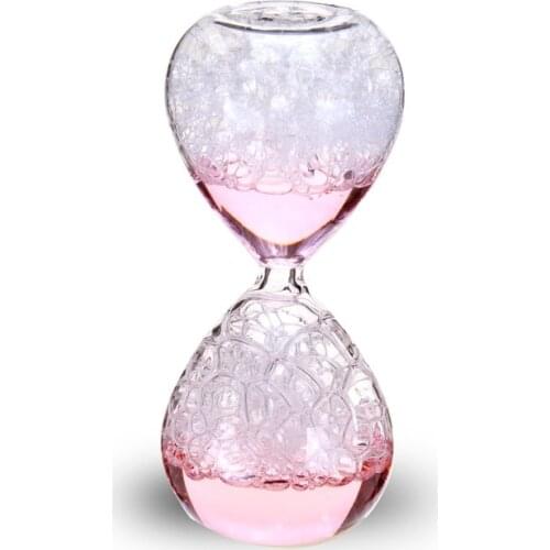Originality Bubble Dream Hubble-bubble Hourglass Water Leakage Puff Miss Liquid Hourglass Multi Color Selection