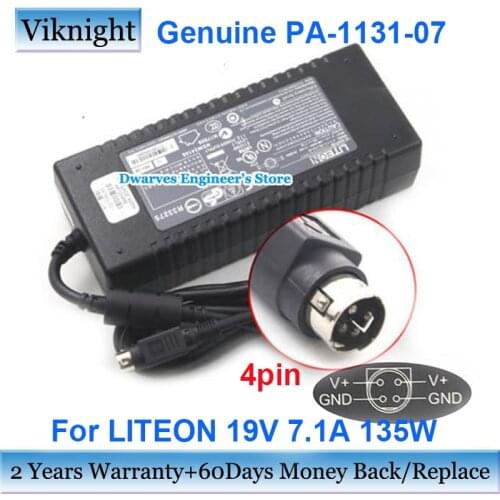 Genuine Liteon PA-1131-07 0317A19135 19V 7.1A 135W Power Supply Charger Adapter For J2 650 INTEGRATED TOUCHSCREEN COMPUTER