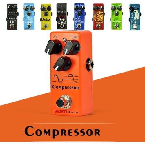 MOEN Guitar Effect Pedals Effects EQ Drive Distortion Delay Overload Chorus
