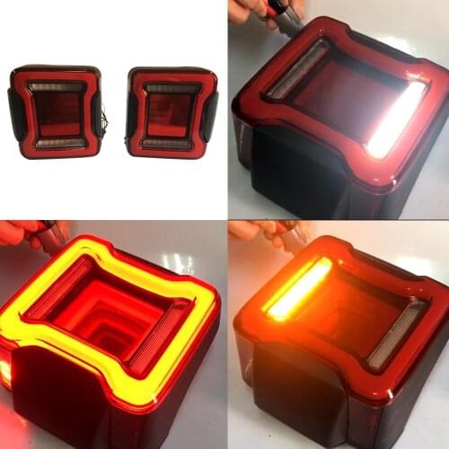 J387 Tunnel tail lamp LED tail light /rear light For Jeep Wrangler JK 2007-2017 LANTSUN