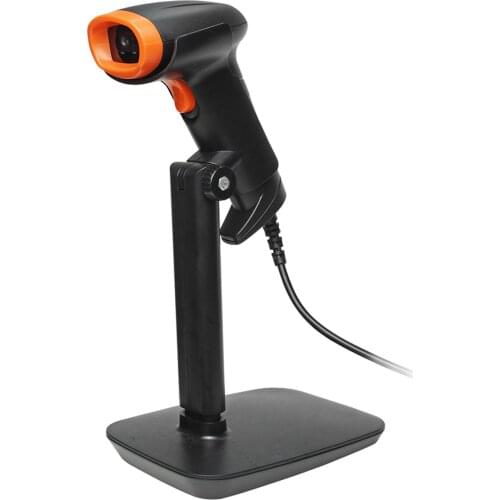 USB/RS232 Barcode Scanner Laser Barcode Reader 1D 2D QR Handheld Bar Code Portable Scanner HS-6603B