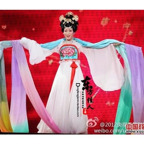 Li Yugang Spring Festival Gala White Costume Performance Stage Costume Li Yugang Cross-gender Cosplay Clothes