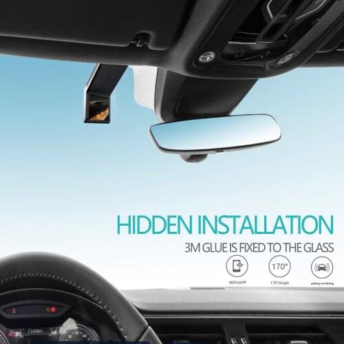 Sameuo U2000 car dvr wifi dash cam 4K Dashcam UHD 2160P Reverse camera Video recorder auto car camera 24H Parking Monitoring